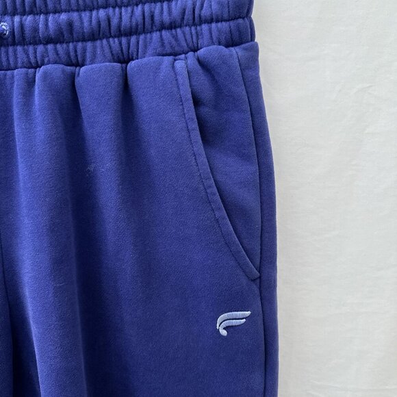 Fabletics Fleece Workout Jogger Sweatpants Drawstring Waist‎ Royal Blue Men 26 - Picture 4 of 13